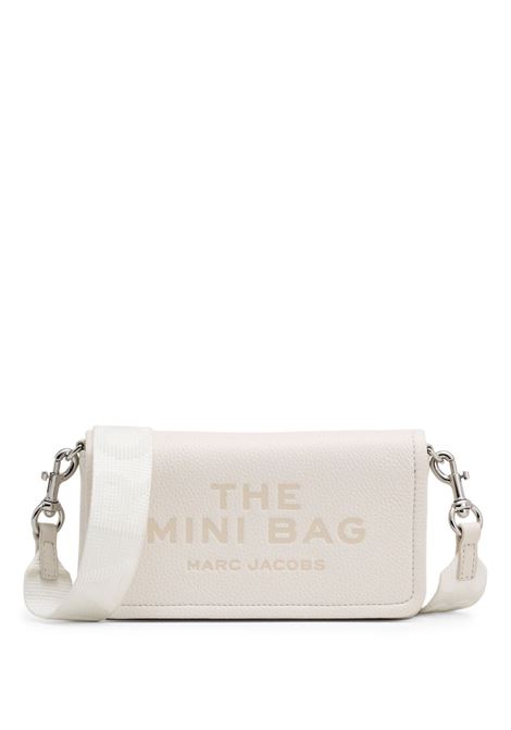 Borsa a spalla The Leather mini in bianco marc jacobs - donna MARC JACOBS | 2S4SMN080S02137